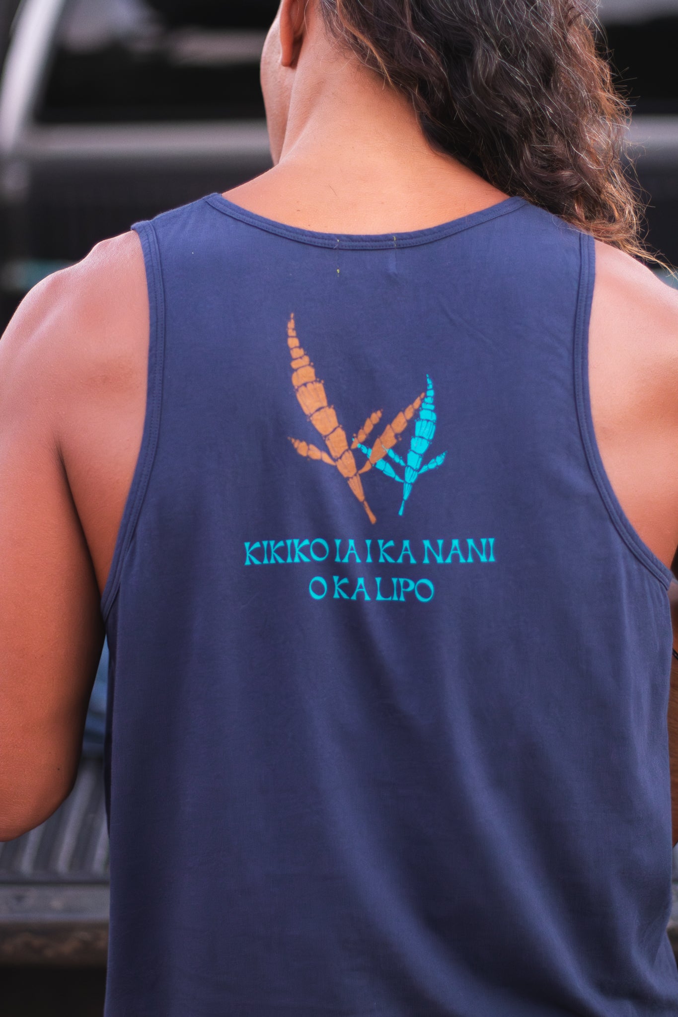 Moa + Hulumoa | Kāne Tank - navy