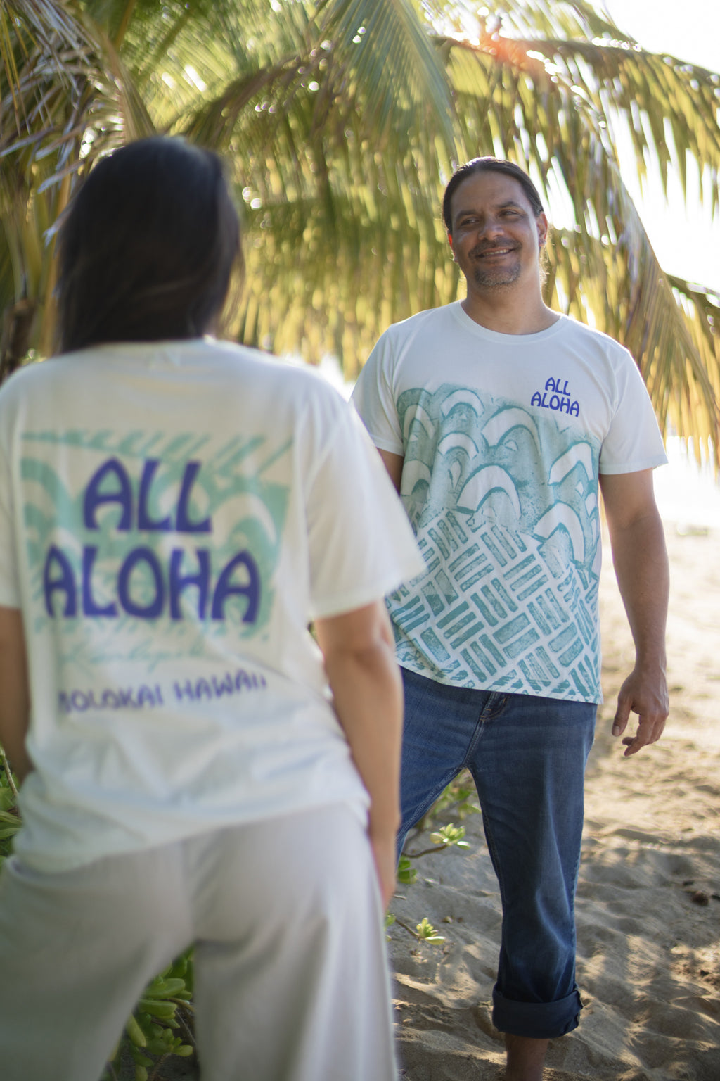 All Aloha | Unisex Tee - He Ho'oheno Ua Woodblock *ASF*