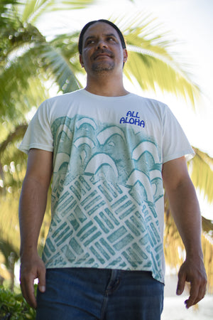 All Aloha | Unisex Tee - He Ho'oheno Ua Woodblock