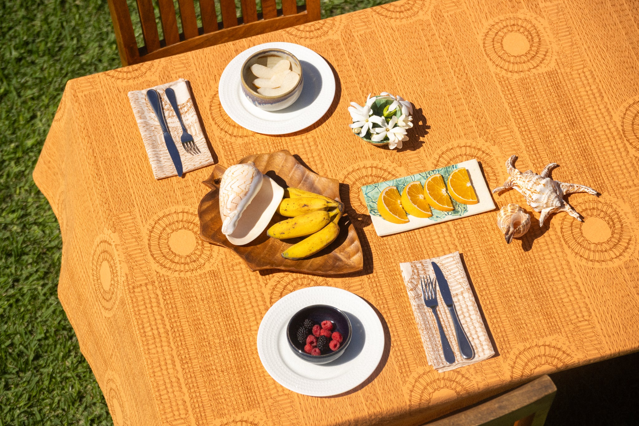 Tablecloth | Hīna'ī - mango - *ASF*