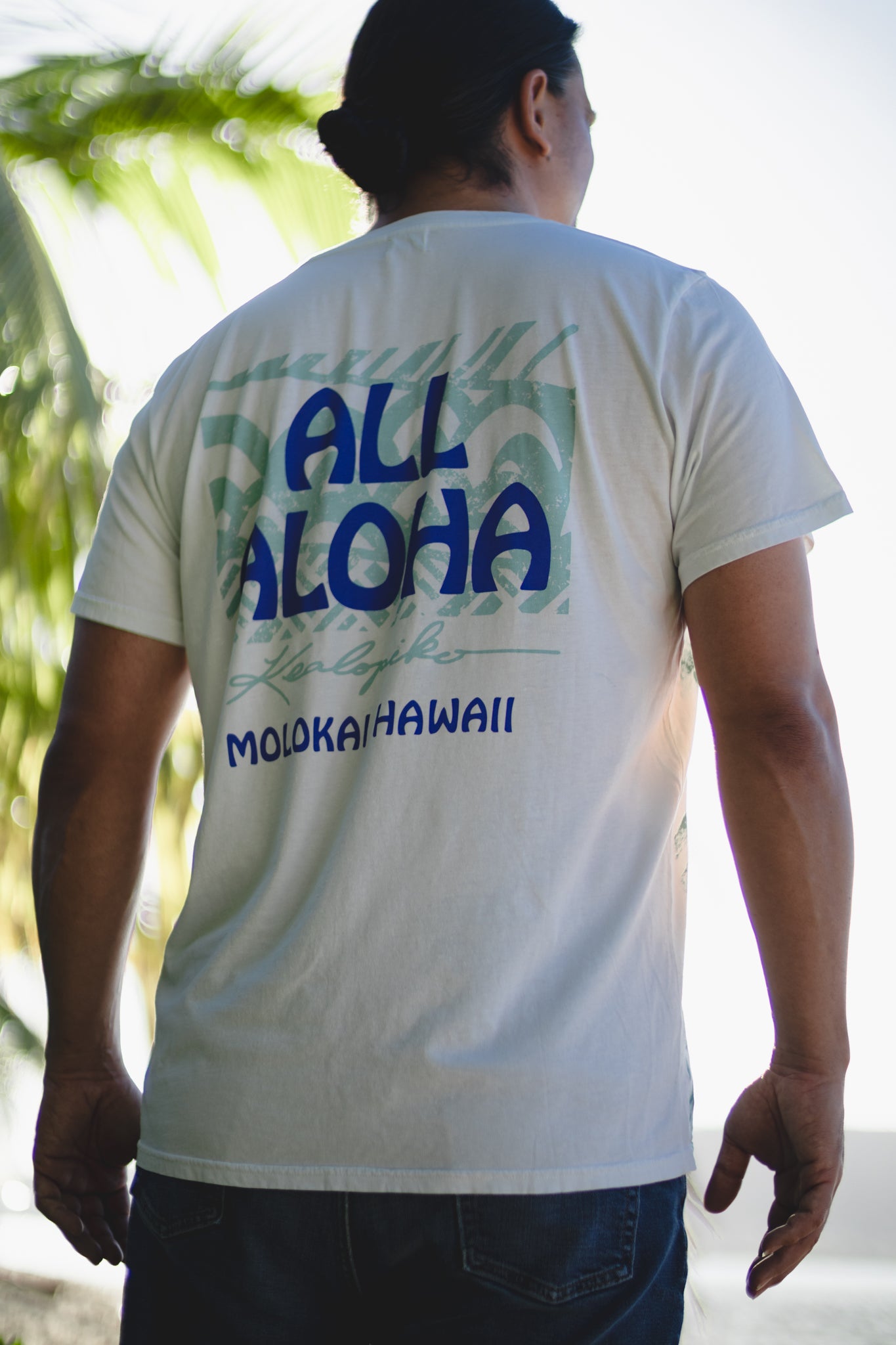 All Aloha | Unisex Tee - He Ho'oheno Ua - ice blue *ASF*