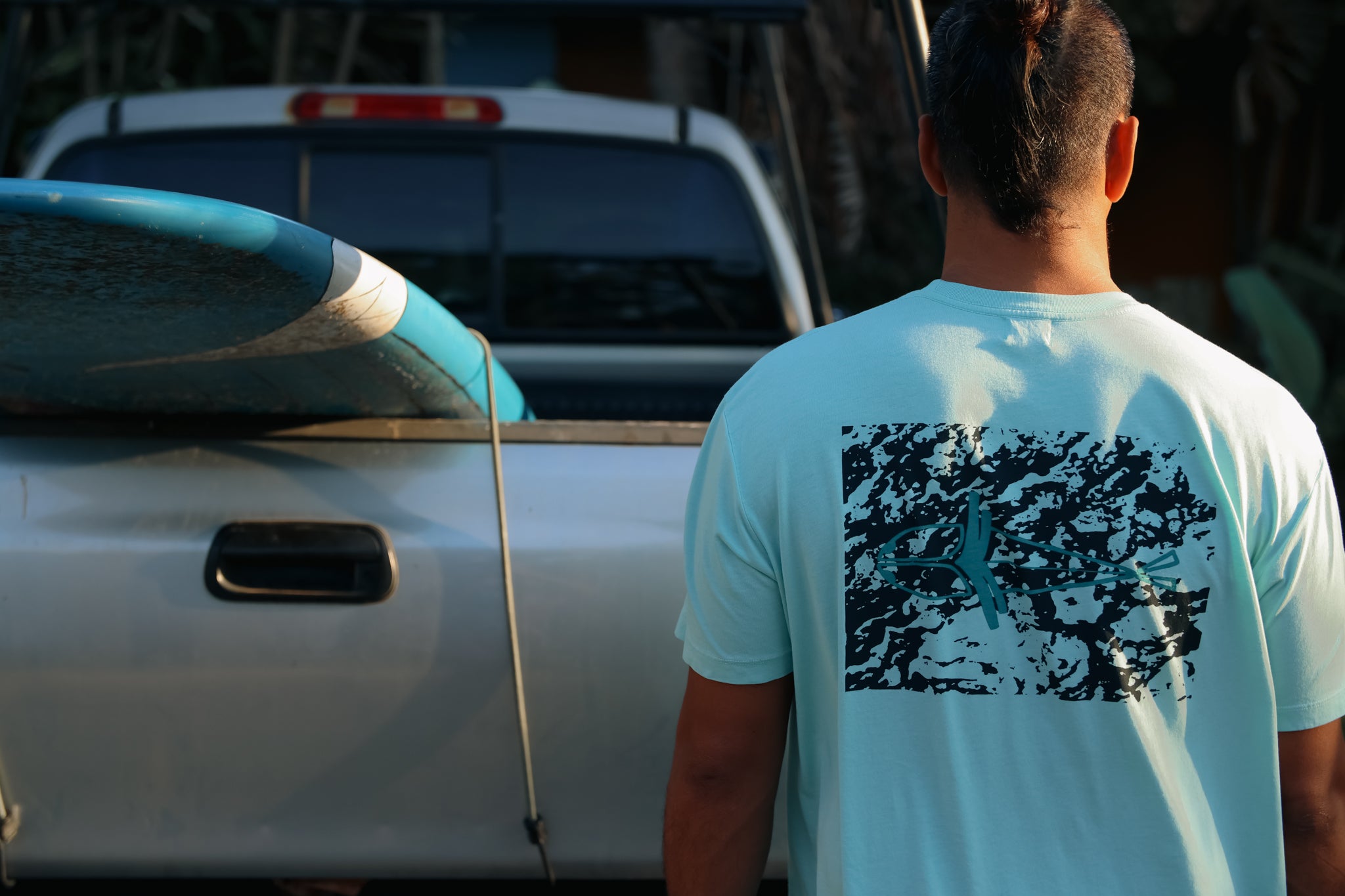 Nā Papakū o ka Moana | Kāne tee - light blue *ASF*