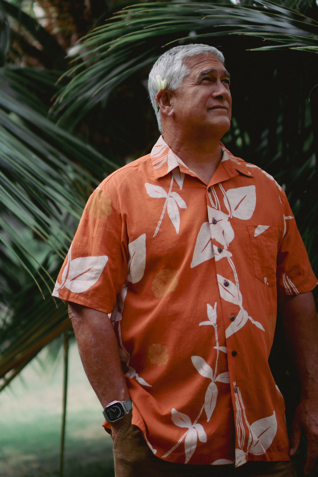 Hāli'i Maile | Kāne Aloha Shirt - brown *ASF*