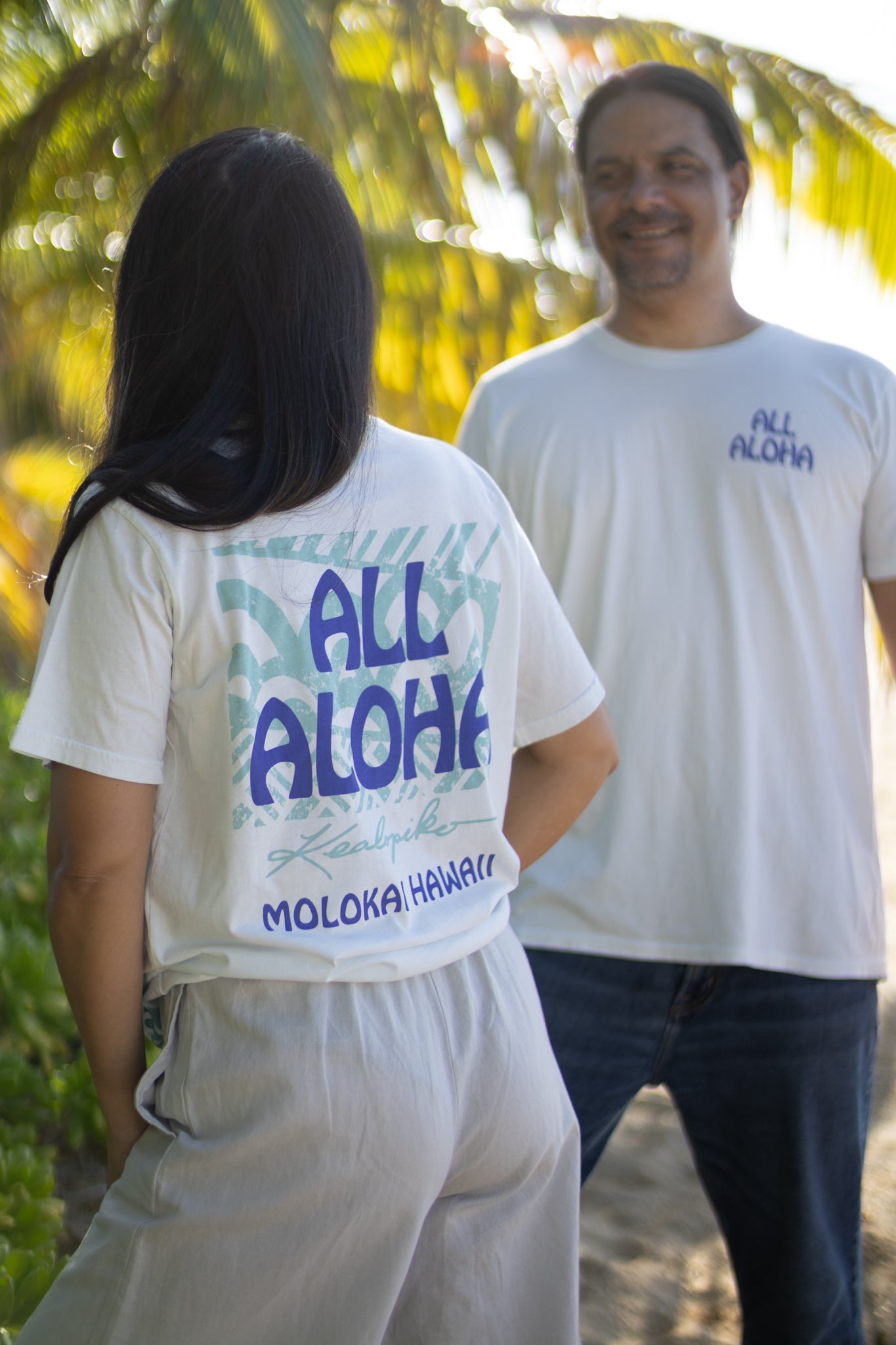 All Aloha | Unisex Tee - He Ho'oheno Ua - ice blue *ASF*