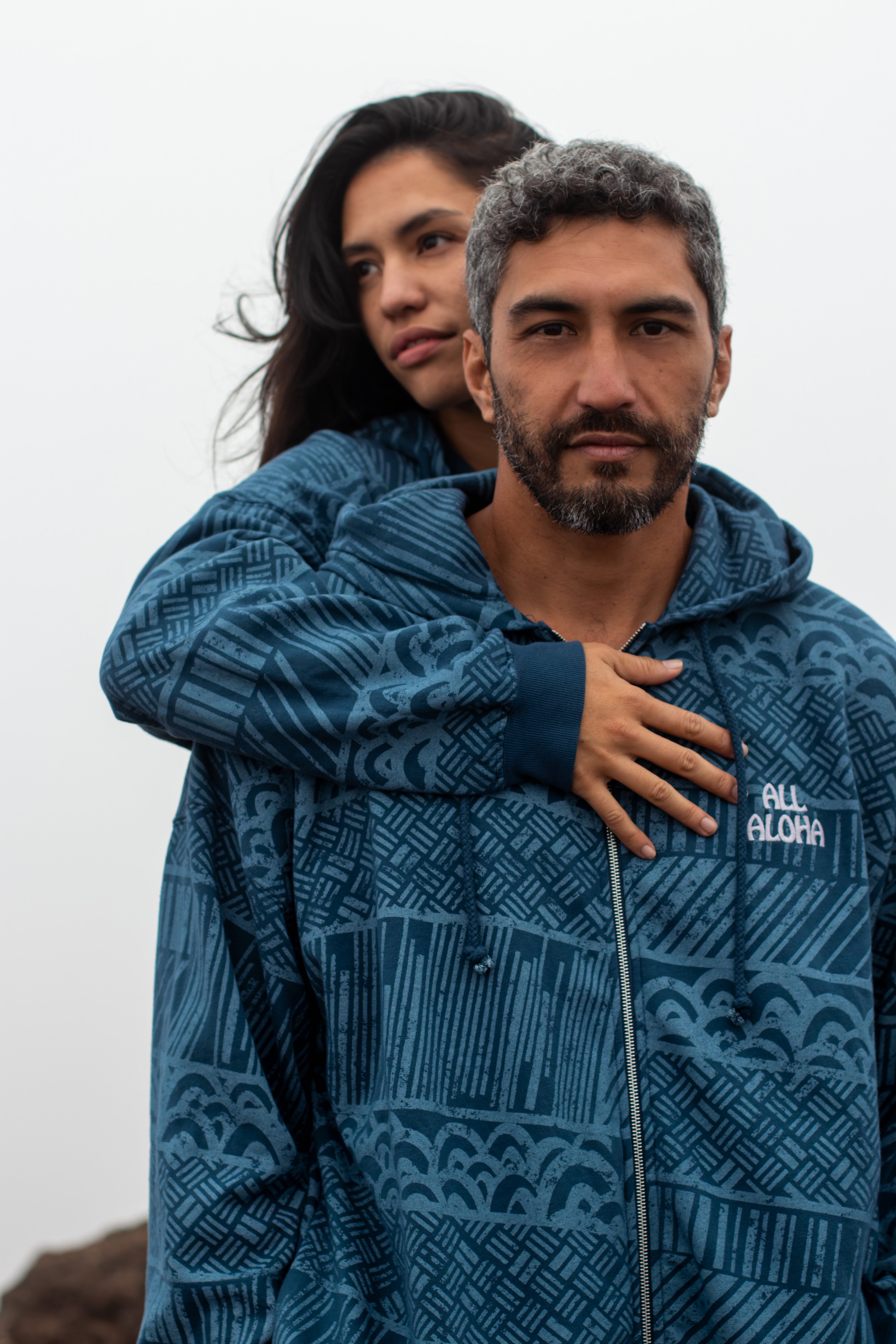 He Ho'ehono Ua | Zip-up Hooded Jacket
