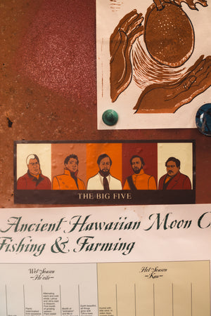 Nā Kamehameha (The Big 5) | Sticker - *ASF*
