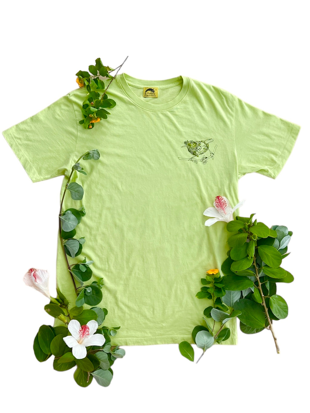 Nā Manu o ka Nahele | Kāne Tee - light green *ASF*