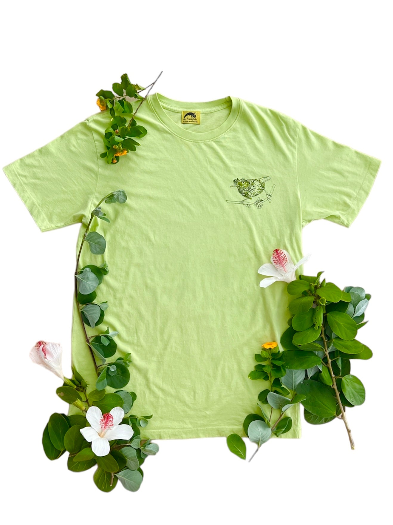 Nā Manu o ka Nahele | Kāne Tee - light green *ASF*