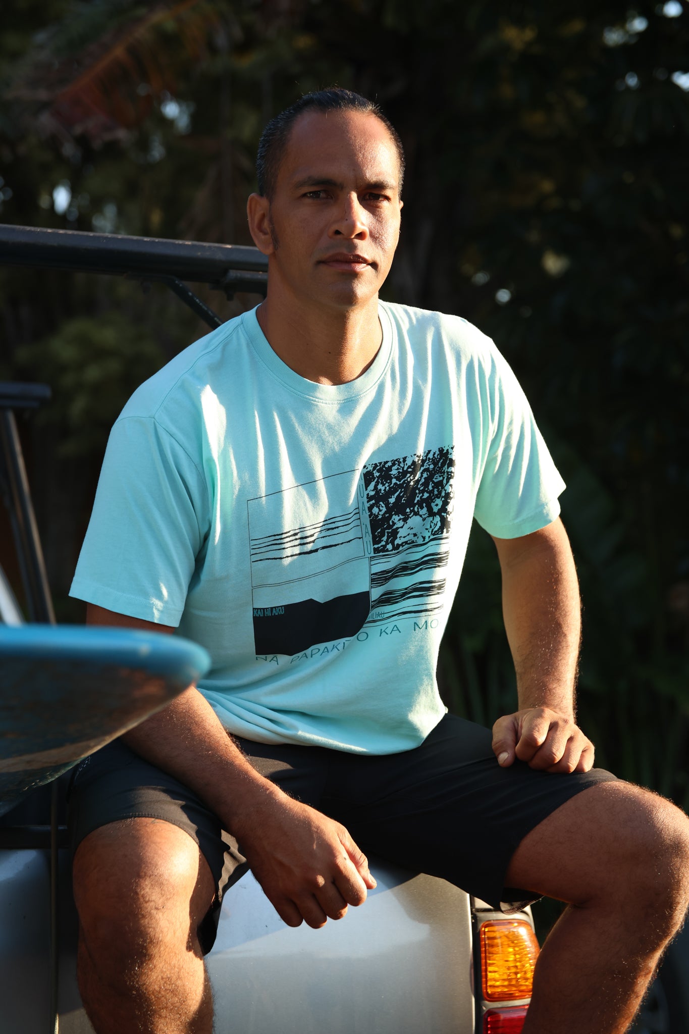 Nā Papakū o ka Moana | Kāne tee - light blue *ASF*