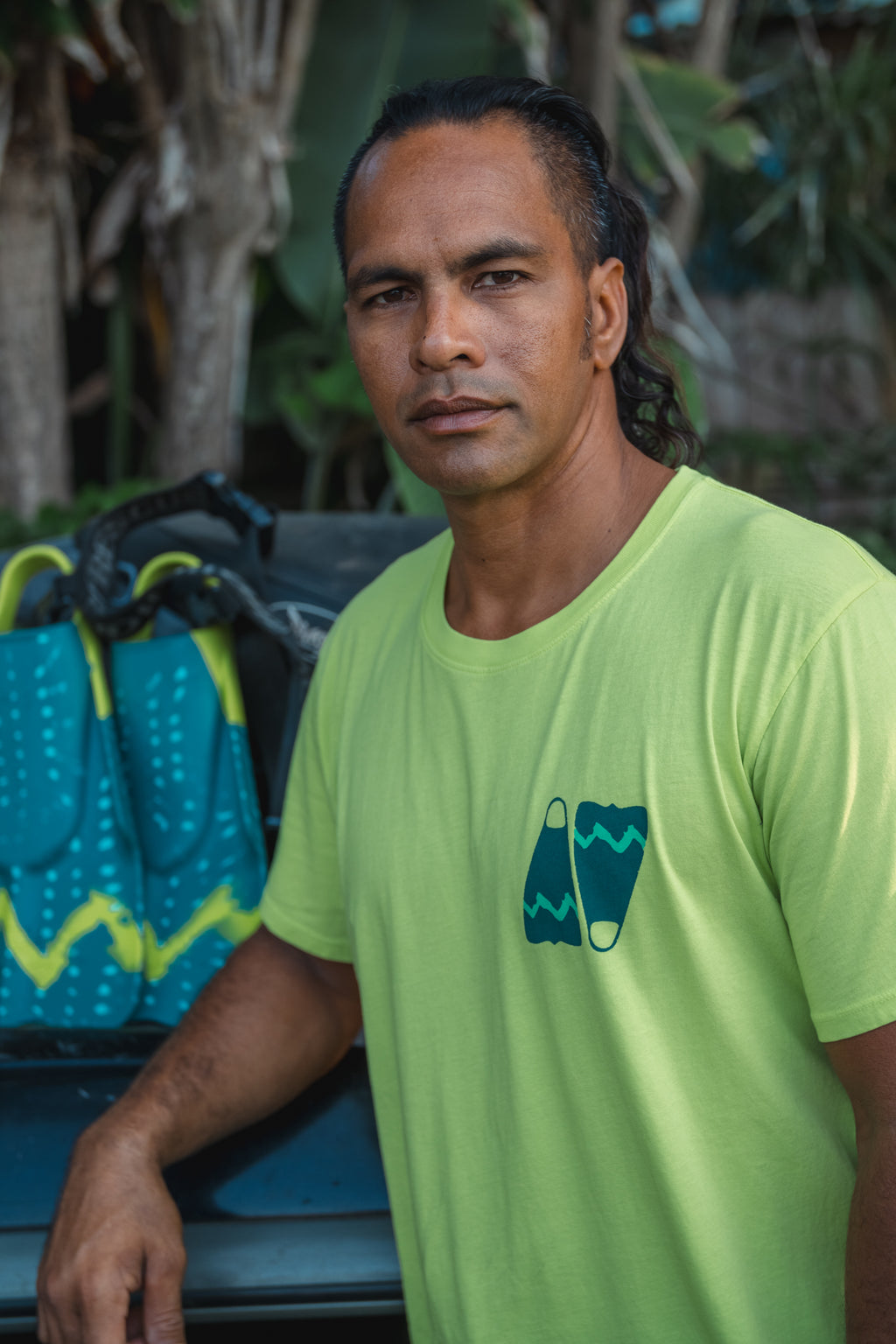 Moananuiākea | Unisex Tee - lime green *ASF*