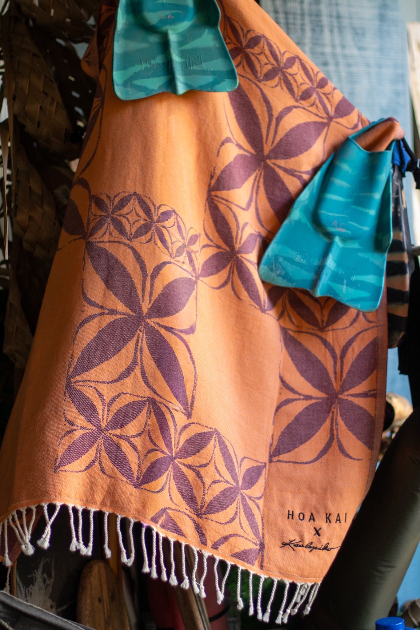 Kealopiko Turkish towel | Moana Motifs - ALL SALES FINAL