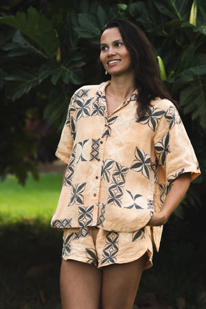Moana Motifs | Breezy Top - peach
