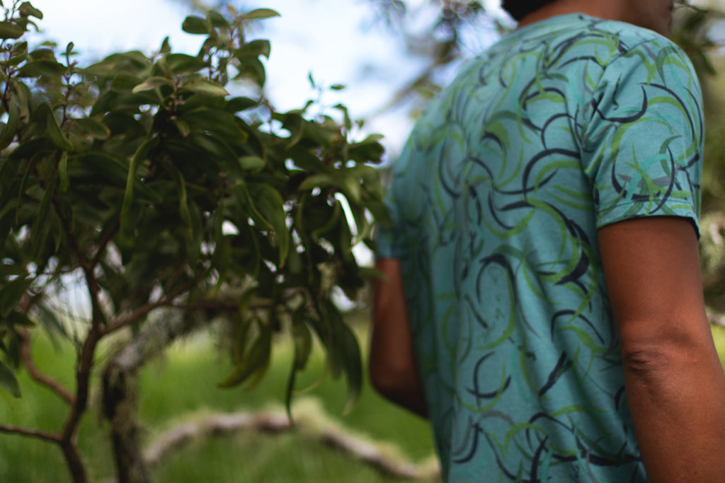 Koai'e | Kāne tee - blue *ASF*