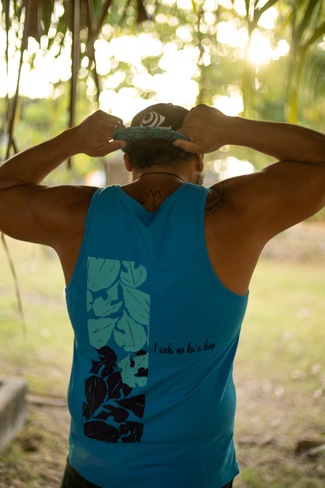 Weke + Wauke | Kāne Tank - blue