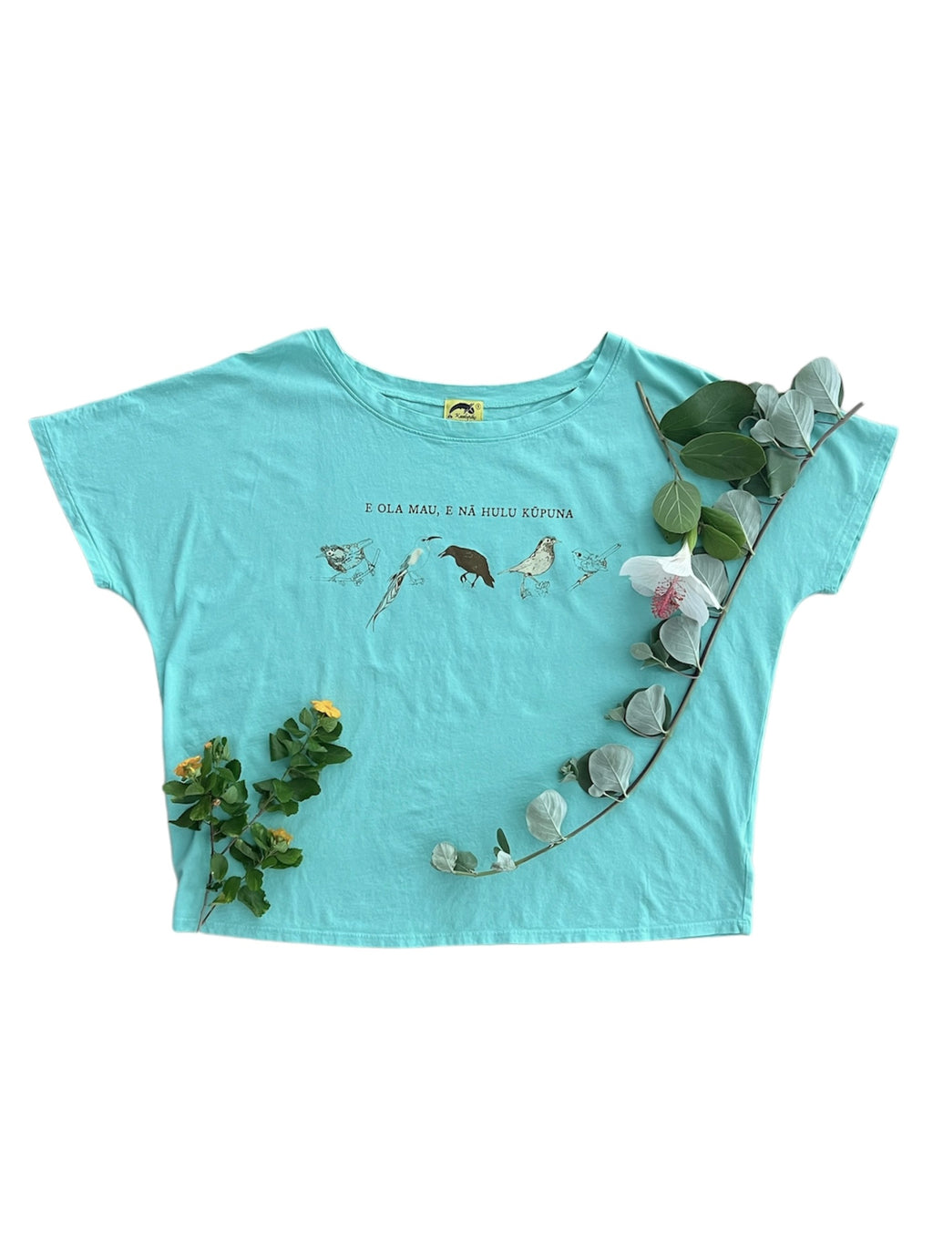 Nā Manu o ka Nahele | Kimono top - light blue *ASF*