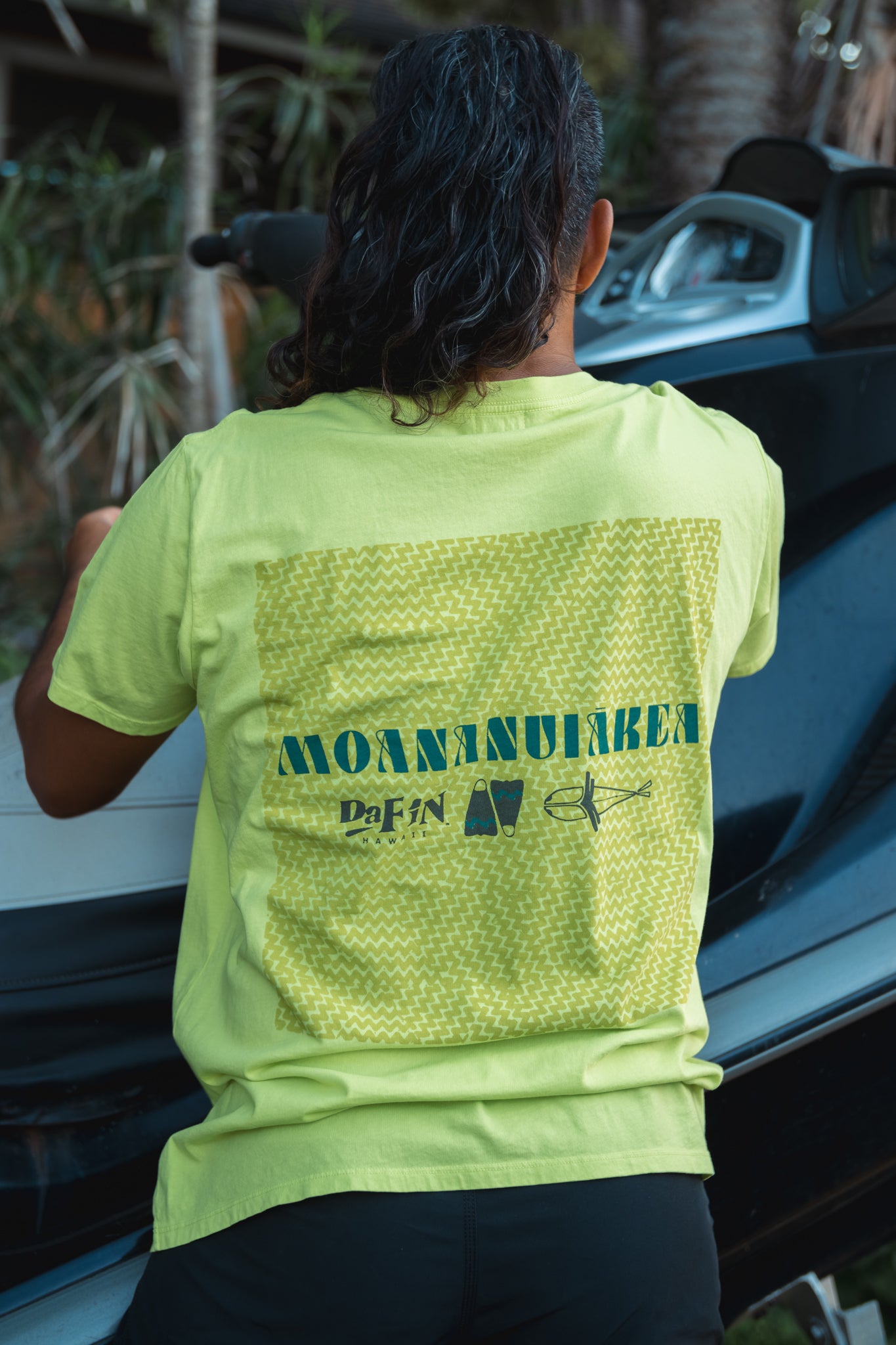 Moananuiākea | Unisex Tee - lime green *ASF*