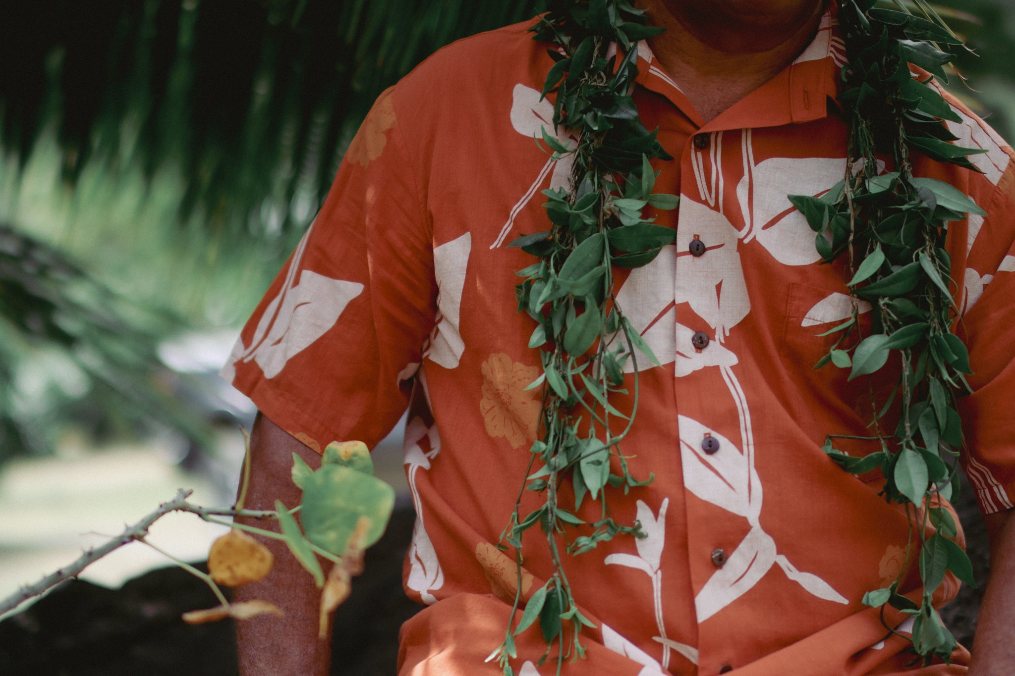 Hāli'i Maile | Kāne Aloha Shirt - brown *ASF*