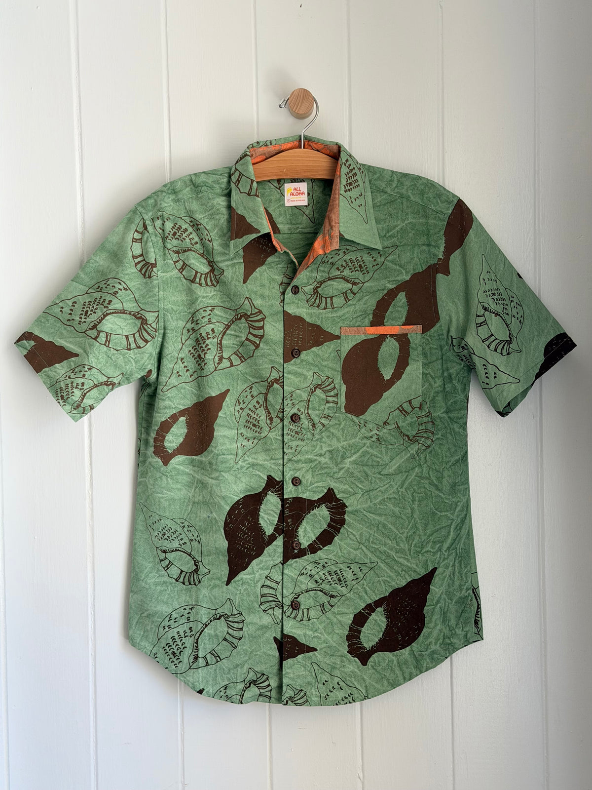 All Aloha | Button-down Aloha Shirt | Pūʻolēʻolē - green
