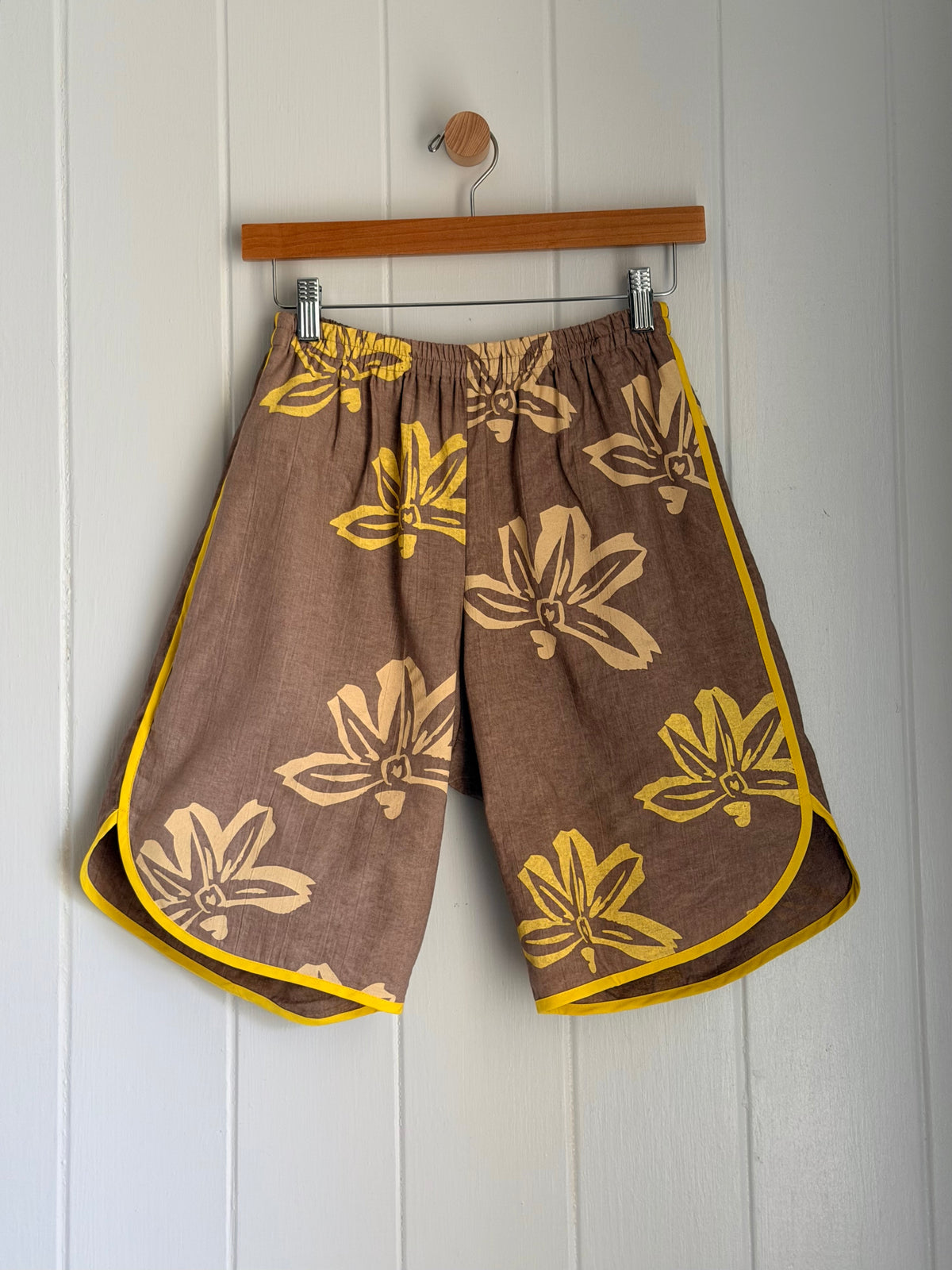 All Aloha Bertas - Kāne shorts | Naupaka - brown