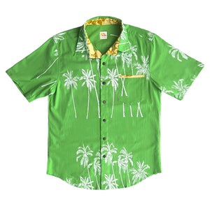 All Aloha Kāne Buttondown | Niu - grass green