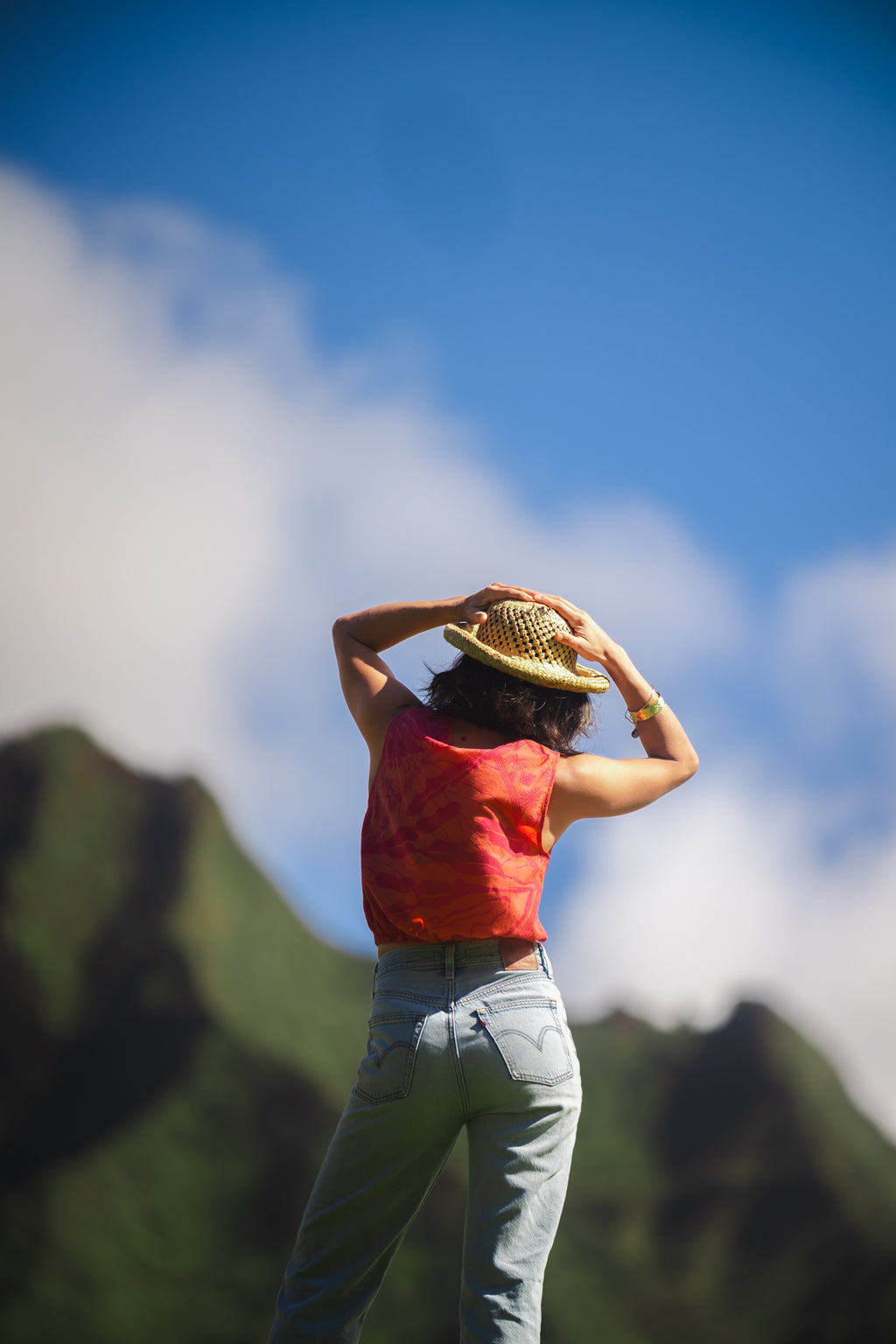 Hālanalana | Tank - orange