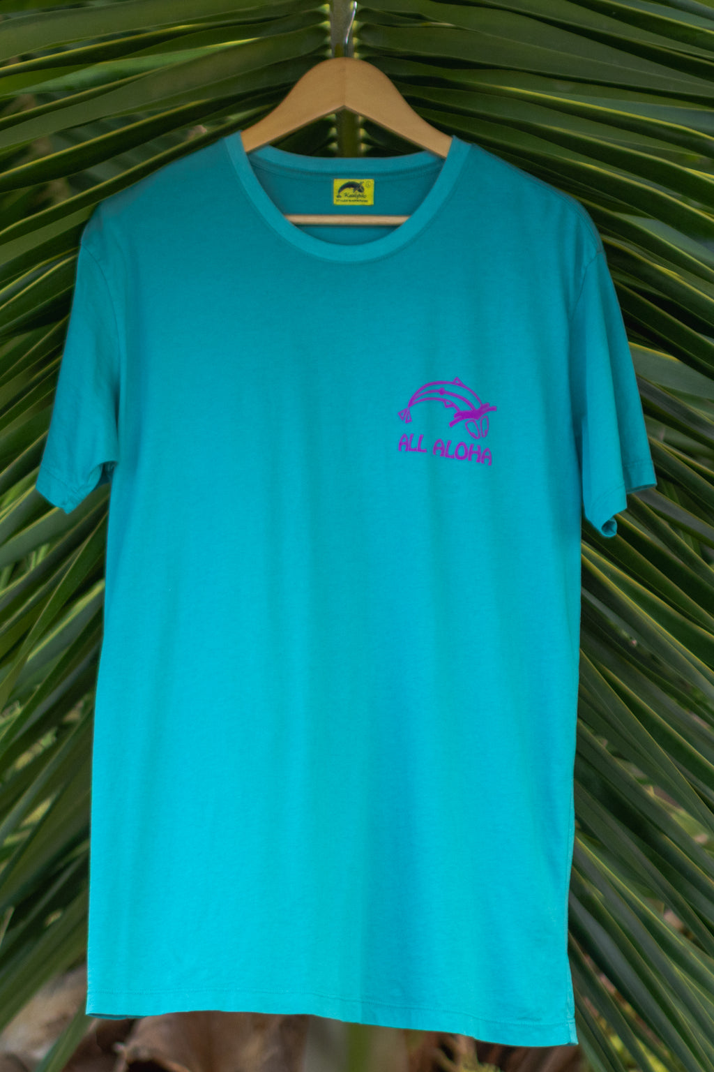Pua Hau | Kāne Tee - teal