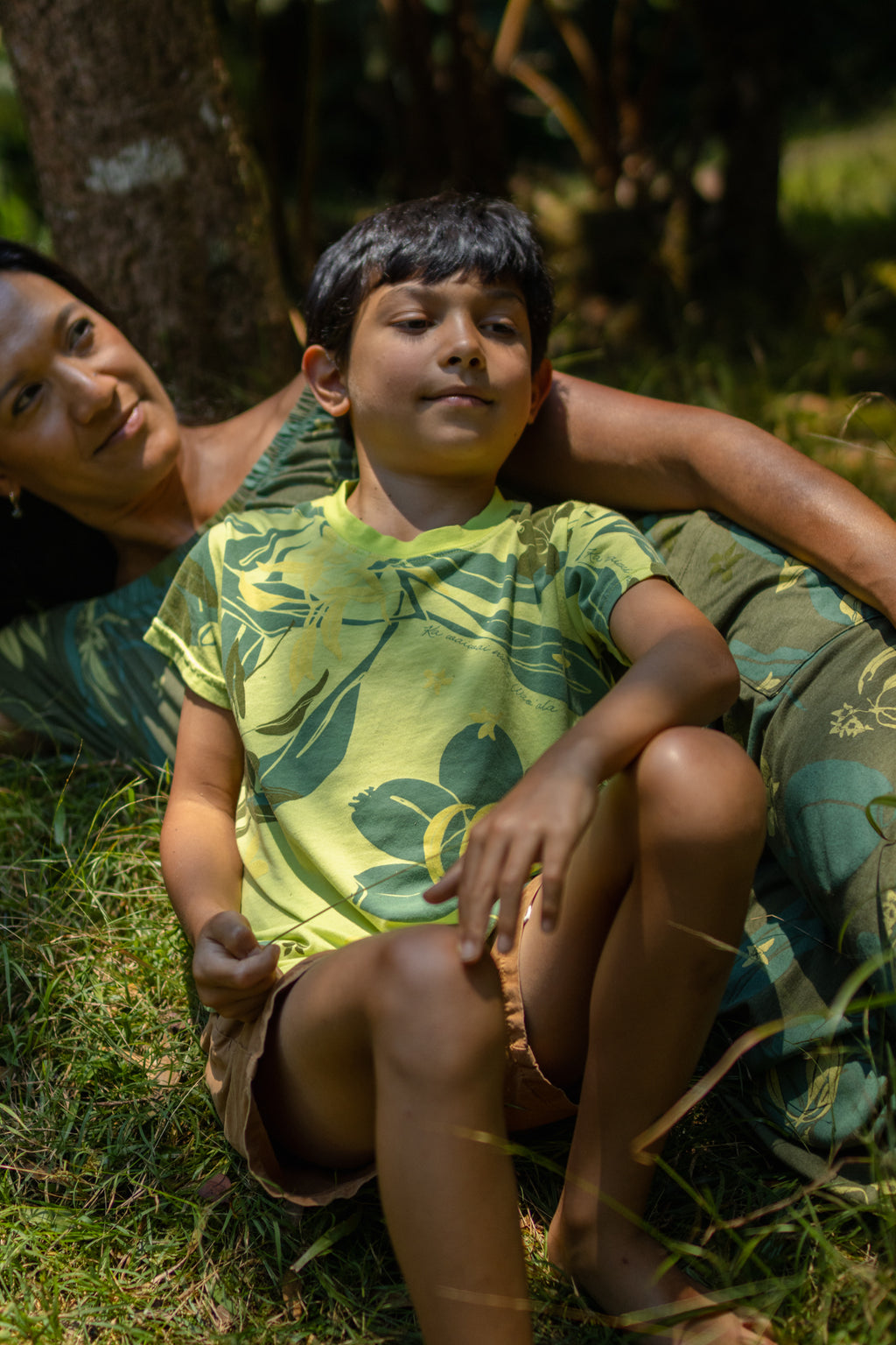 ʻIliahi | Keiki Tee - lime