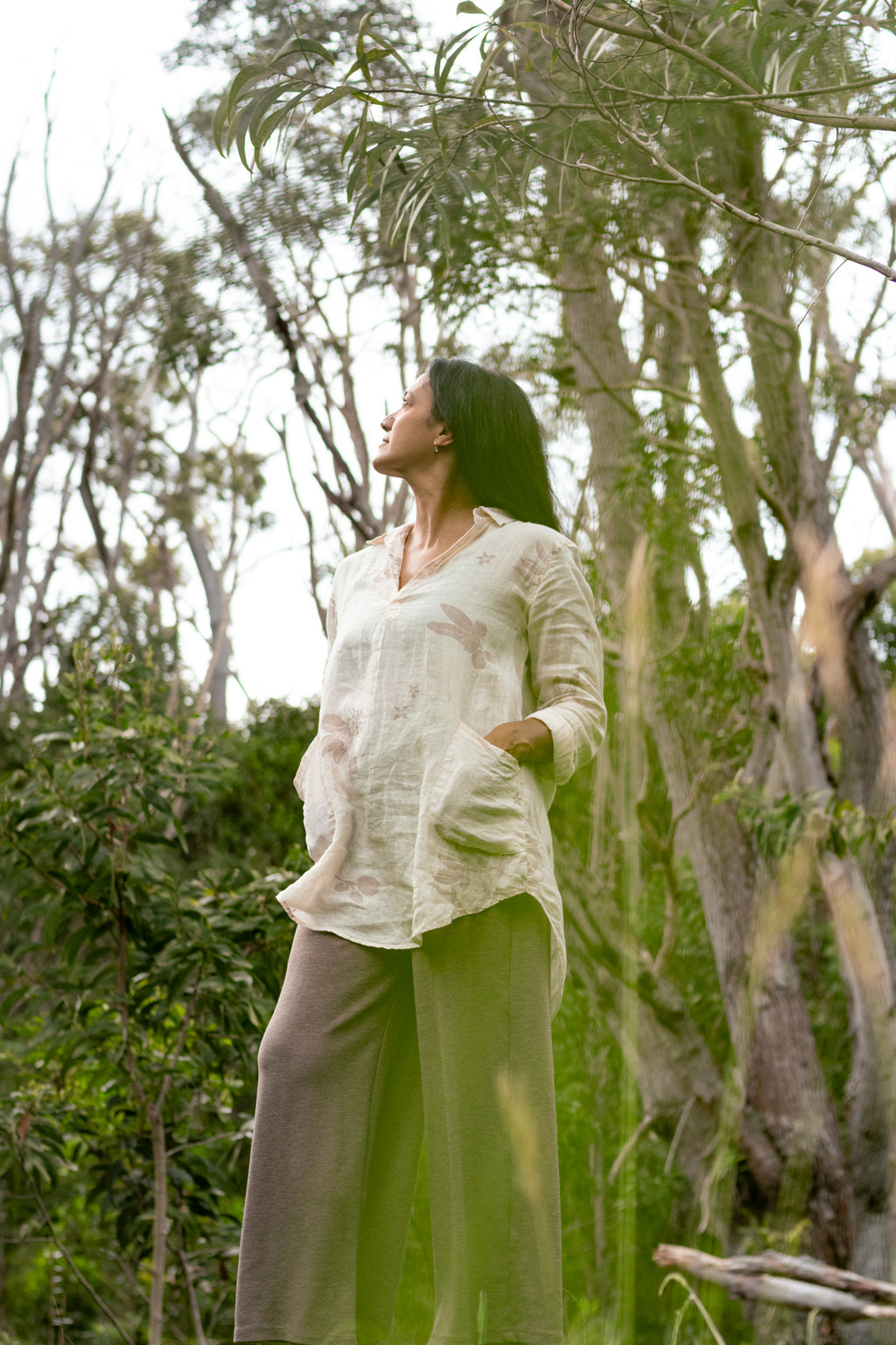 ʻIliahi | Linen ʻAhukai - creme