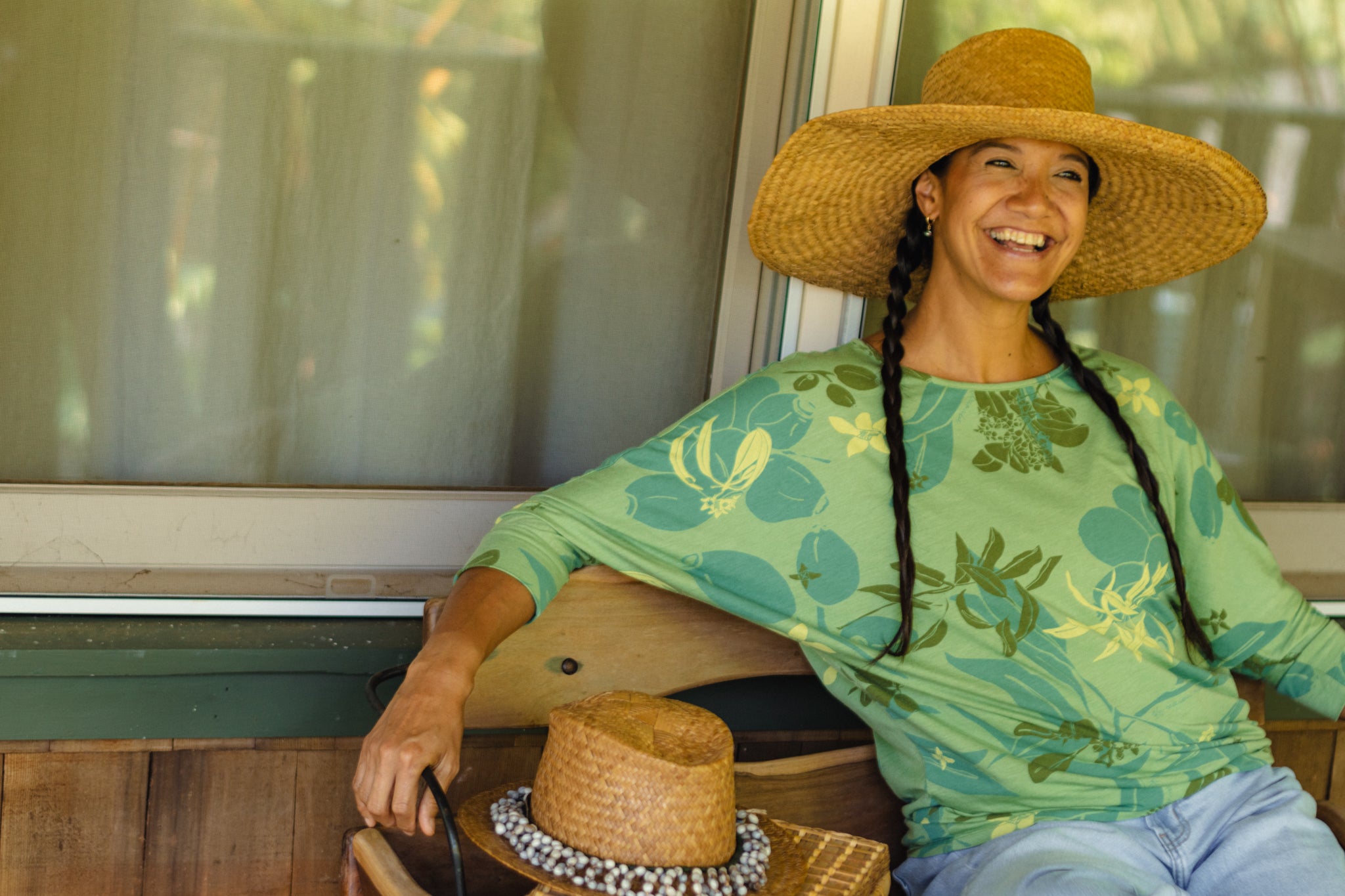 ʻIliahi | Dolman - green