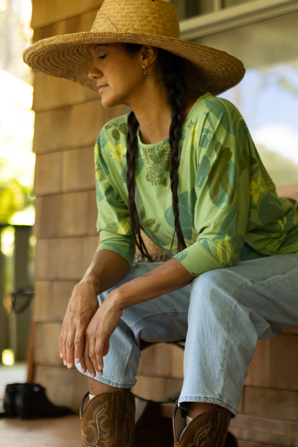 ʻIliahi | Dolman - green