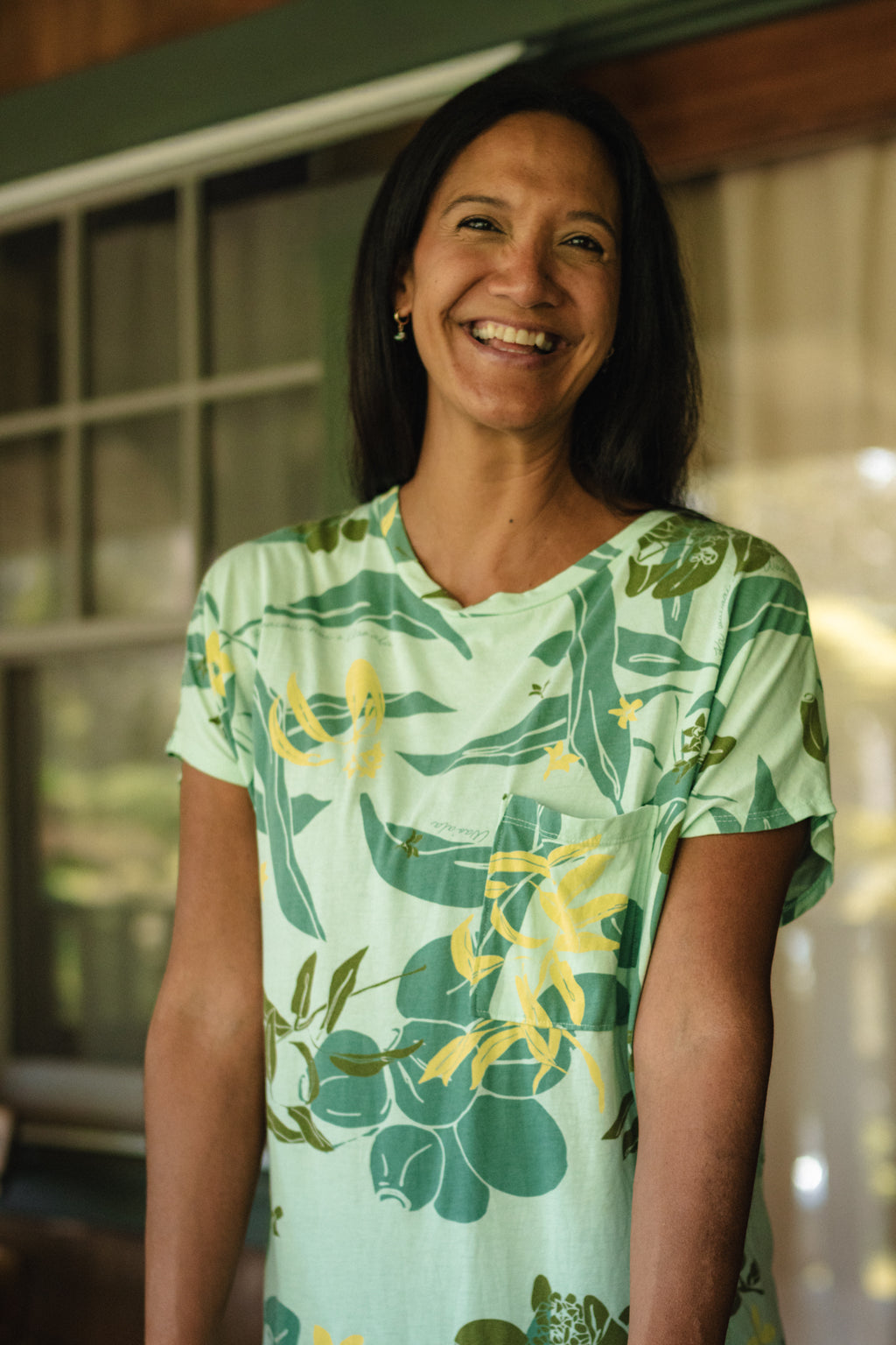 ʻIliahi | Tee dress - mint