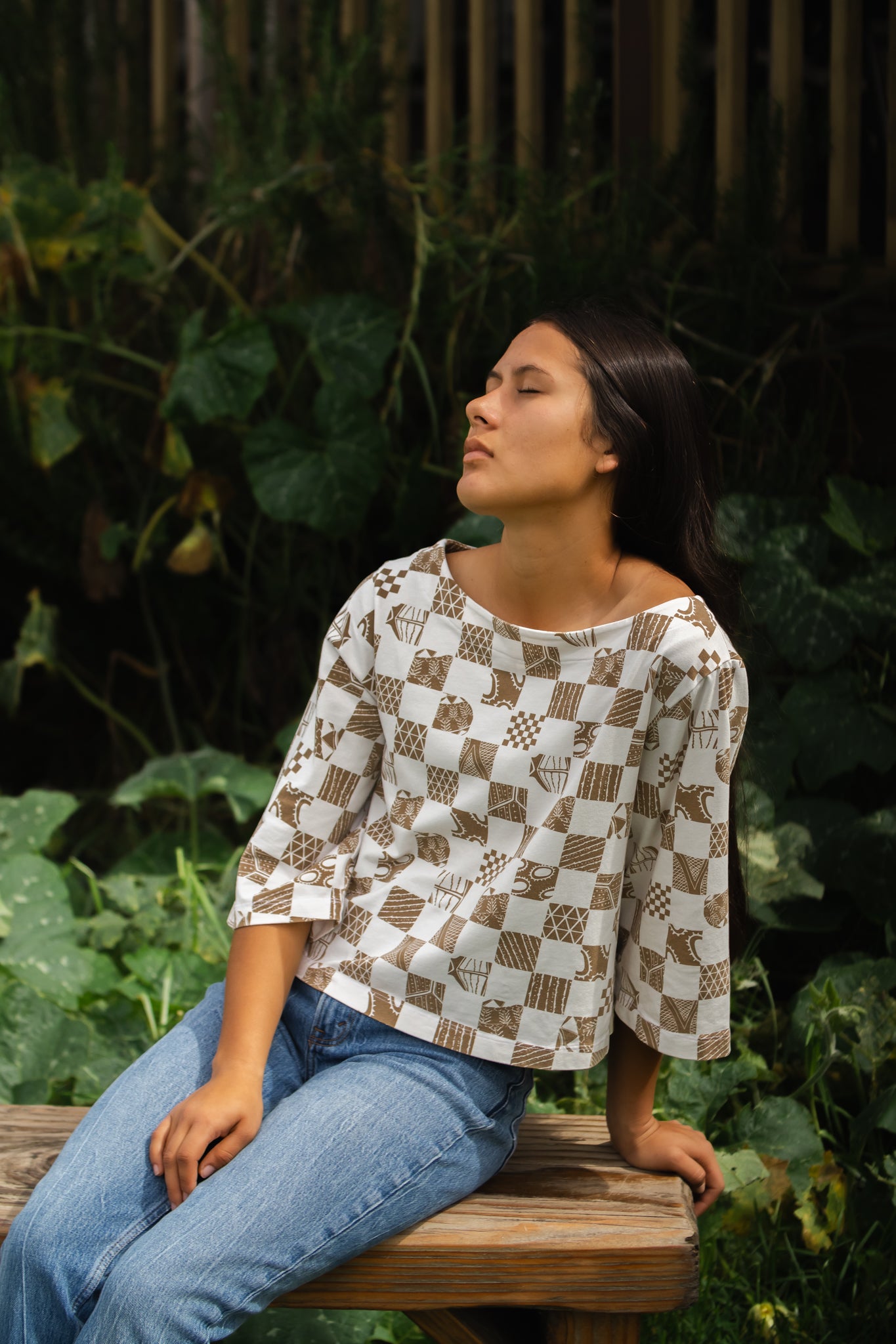 Ipu | Bell Sleeve Top - white