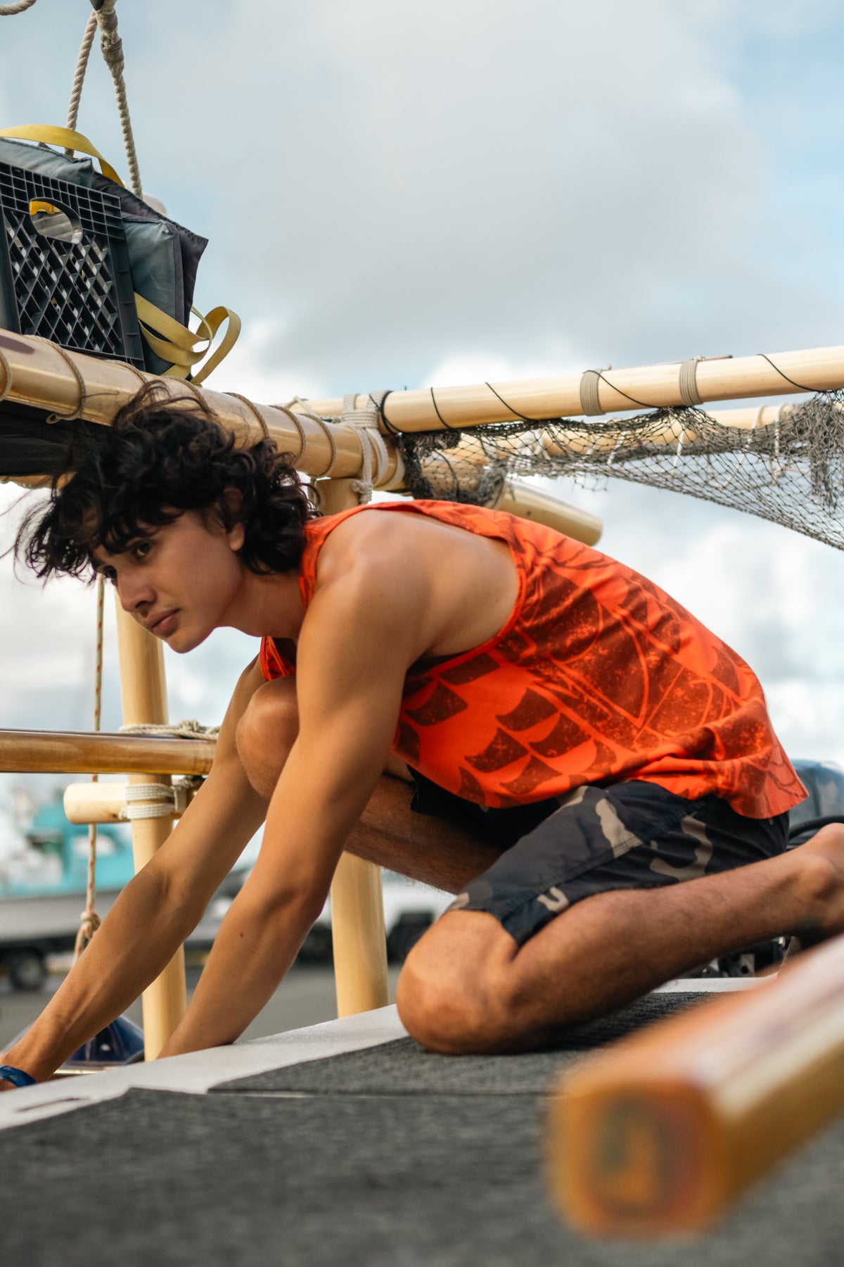 He Waʻa He Moku | Kāne Tank - red